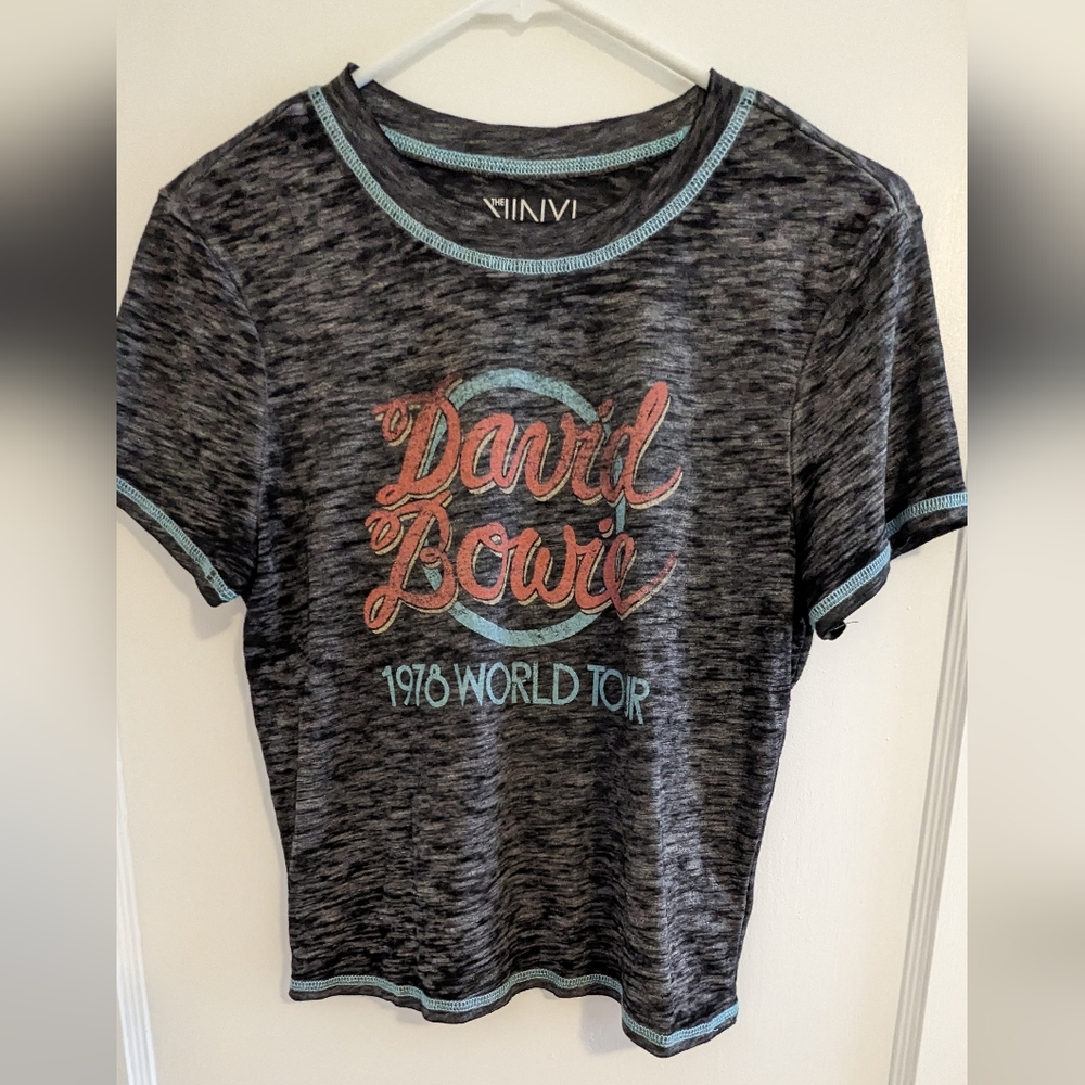 Burnout tee - David Bowie